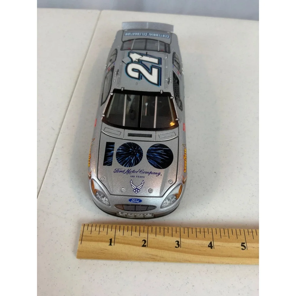 Ricky Rudd 21 Motorcraft Ford Taurus 100 Years Centennial 1:24 Diecast Silver